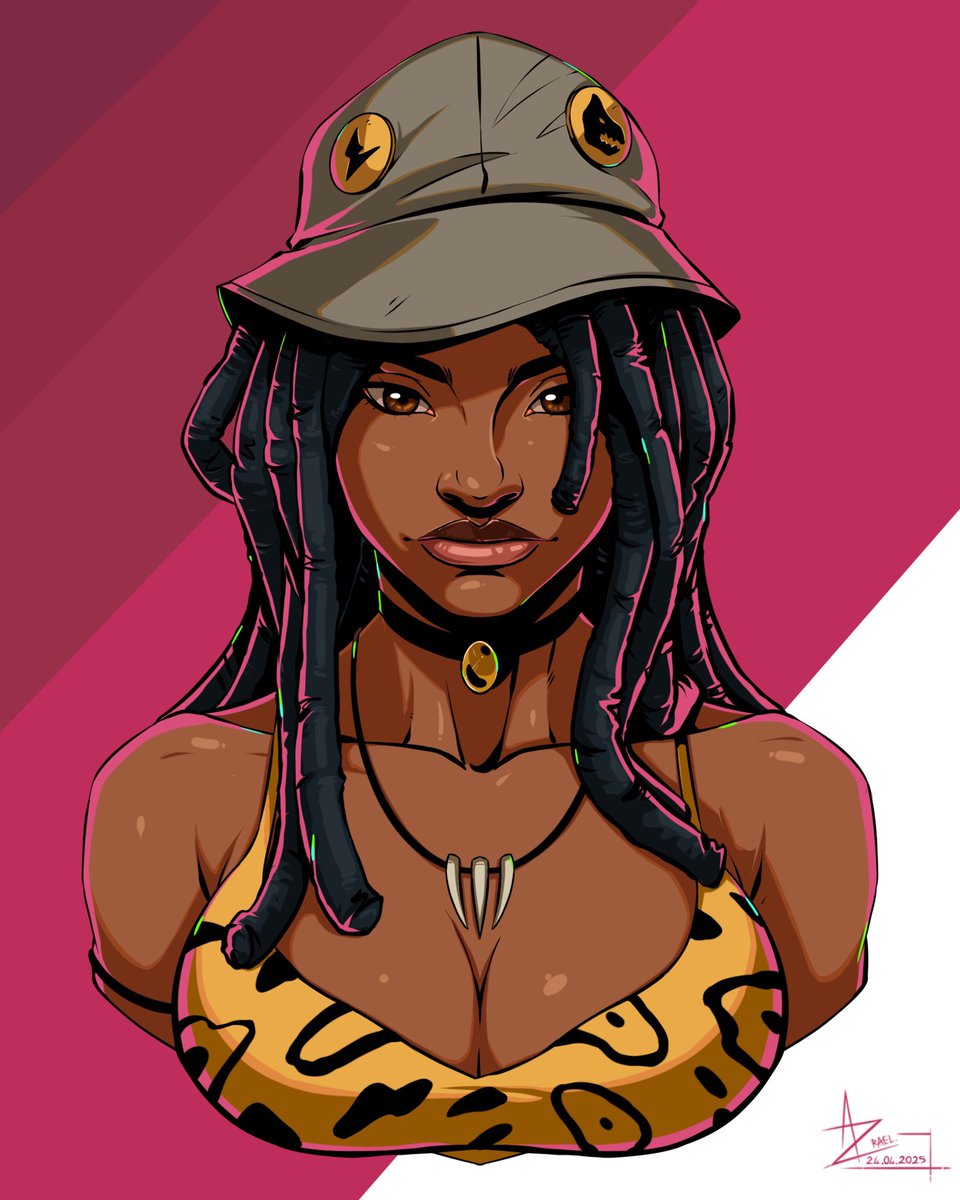 Azraels_Art's tweet photo. Rokia, OC commission for @BookofZhu 

#characterart #art #humanartist #artcomm https://t.co/kVeZ5uc1lZ