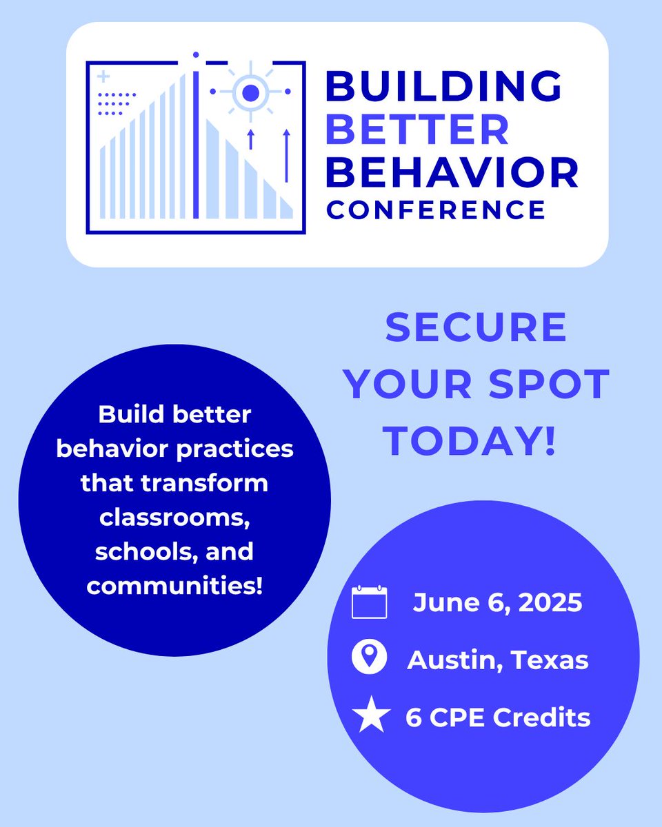 ESC Region 13 is excited to announce the speaker lineup for our Building Better Behavior Conference! Take a closer look at our expert educators and administrators who are passionate about transforming learning environments at esc13.net/events/buildin…