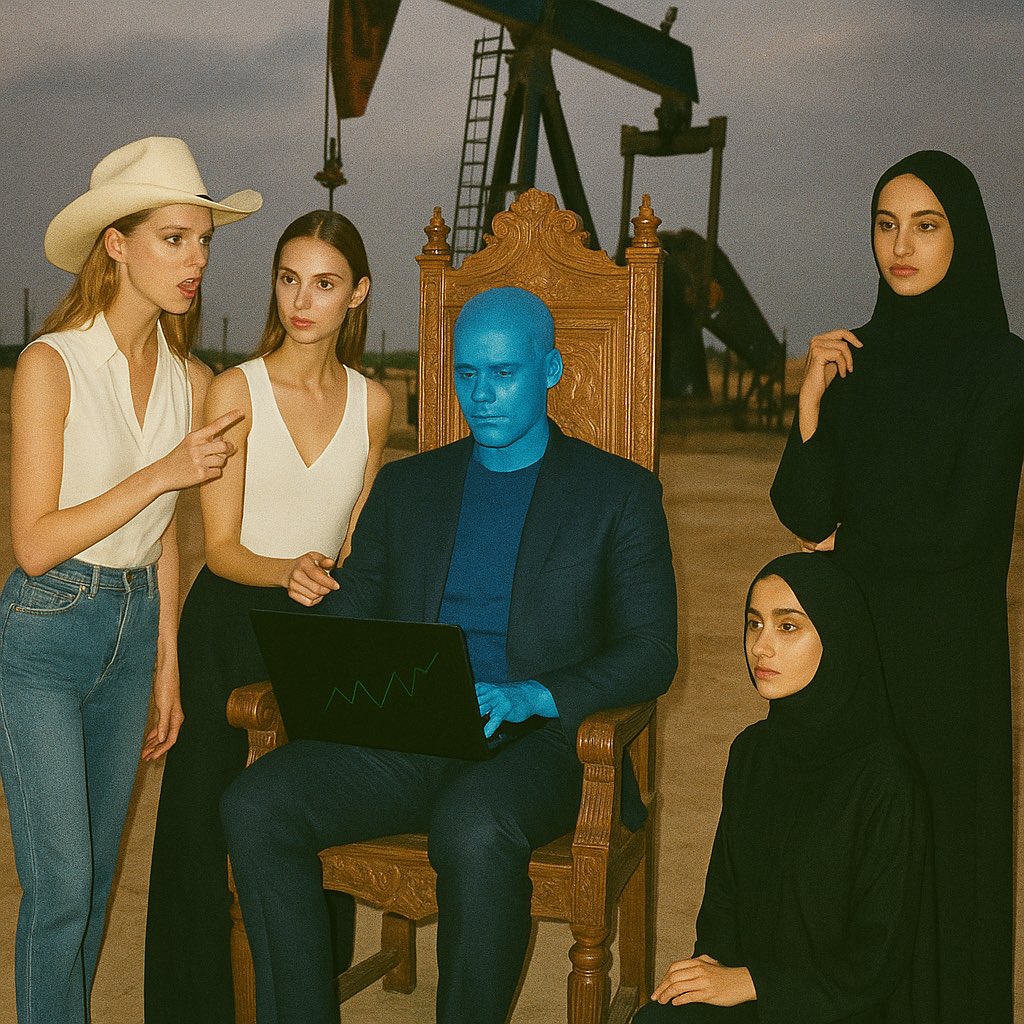 mrktpulseai's tweet photo. Oil’s at $58 and falling.
Trump says “drill, baby, drill,” but OPEC’s pumping and U.S. drillers are tapping out.

India/Pakistan shipping lanes are sketchy as hell.

$USO $OXY $MRO $SLB $STNG
Choose your fighter 🫵 https://t.co/6q6TACe78B