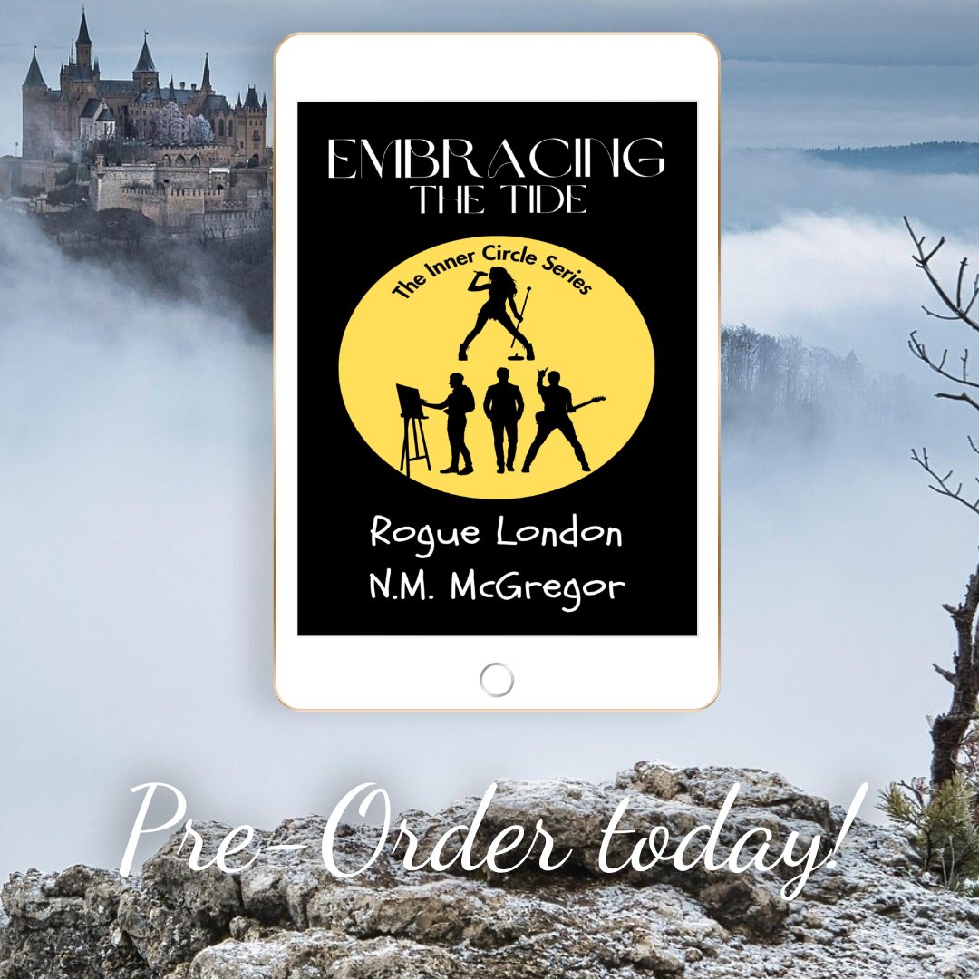 Embracing the Tide by Rogue London &amp; N.M. McGregor is now on Pre-Order!

Releases May 13, 2025
books2read.com/Embracing-the-…

Also Available:
#1 Riding the Tide books2read.com/Riding-the-Tide
#2 Turning the Tide books2read.com/Turning-the-Ti…
<a href="/roguelondon08/">Rogue London</a> <a href="/rottiebooks/">RottieBooks</a>