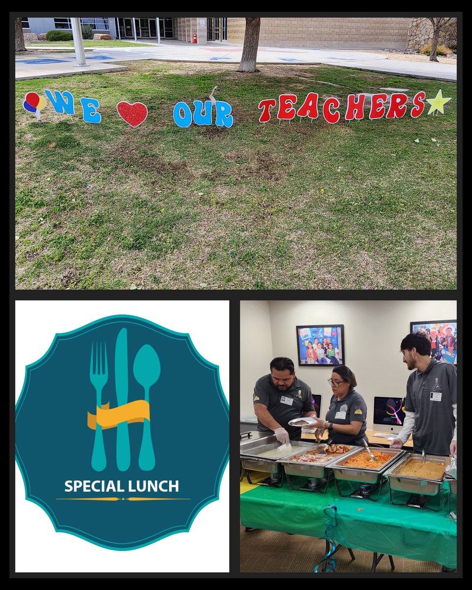 Ysleta Pre-K Center (@ysletaprek) on Twitter photo Today, we celebrated our incredible educators with a delicious luncheon in honor of Teacher Appreciation Week! 🍽 Thank you for your dedication, passion, and unwavering commitment to our students. 💖 You truly make a difference everyday! 🍎 <a href="/_IreneAhumada/">Irene Ahumada</a> <a href="/BrendaChR1/">Brenda Chacon-Robles, Ed.D.</a> <a href="/CSerna77/">CeciliaSerna</a> Today, we celebrated our incredible educators with a delicious luncheon in honor of Teacher Appreciation Week! 🍽 Thank you for your dedication, passion, and unwavering commitment to our students. 💖 You truly make a difference everyday! 🍎 <a href="/_IreneAhumada/">Irene Ahumada</a> <a href="/BrendaChR1/">Brenda Chacon-Robles, Ed.D.</a> <a href="/CSerna77/">CeciliaSerna</a>