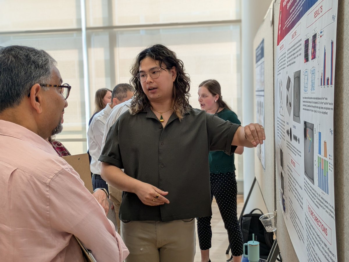 GW Integrated Biomedical Sciences (@gw_ibs) on Twitter photo A huge congratulations to the #GWIBSFamily PhD students who earned awards at our 2025 SMHS Research Showcase last week, and a big thank-you to our faculty judges who made the tough decisions! <a href="/KevinANestler/">Kevin Nestler</a> <a href="/ShathaSalameh_/">Shatha Salameh</a> <a href="/C_M3lo_97/">Claudia Melo 🇩🇴🇺🇸🔬</a> tinyurl.com/3zt9y9ya A huge congratulations to the #GWIBSFamily PhD students who earned awards at our 2025 SMHS Research Showcase last week, and a big thank-you to our faculty judges who made the tough decisions! <a href="/KevinANestler/">Kevin Nestler</a> <a href="/ShathaSalameh_/">Shatha Salameh</a> <a href="/C_M3lo_97/">Claudia Melo 🇩🇴🇺🇸🔬</a> tinyurl.com/3zt9y9ya