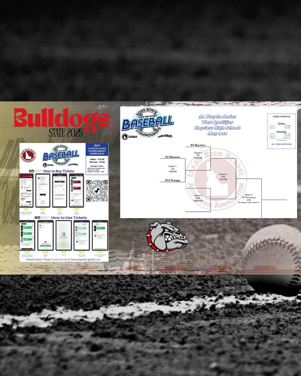 5A State Baseball Regional, Let's Go!