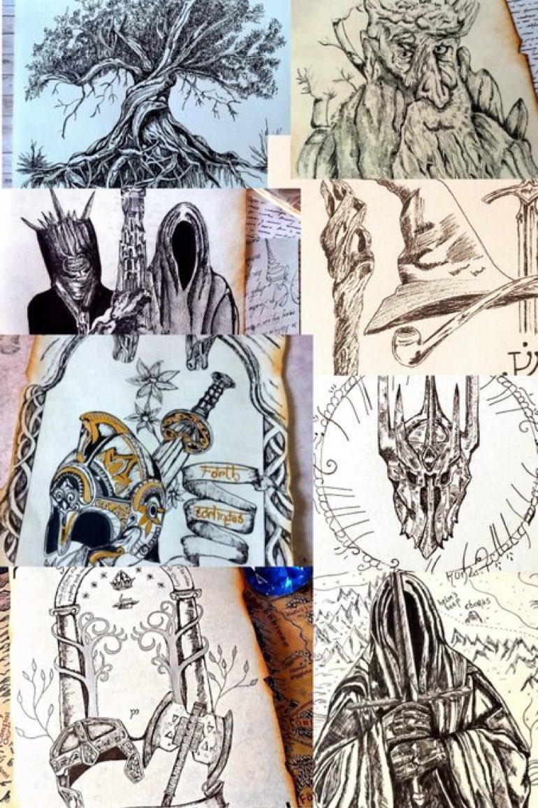Outstanding Lord of the Rings artwork from <a href="/AzzurraS4/">🍃☘️🍀卂乙乙ㄩ尺尺卂🍀☘️🍃</a>