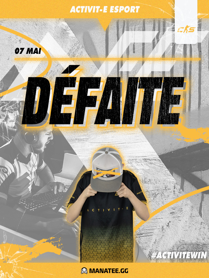 ACTIVIT-E (@esportactivite) on Twitter photo 💣 #CS2 | S53 <a href="/ESEA/">ESEA League</a> MAIN
Ils sont désolés… Ils ont tout donné pour vous faire croire en cette remontada. Mais ce soir, c’était plus fort en face ! 💔
Demain, on repart au combat. Mental reset. Ils reviendront plus déterminés que jamais !
GG's Zennox ACA
#ACTIVITEWIN 🖤🤍 💣 #CS2 | S53 <a href="/ESEA/">ESEA League</a> MAIN
Ils sont désolés… Ils ont tout donné pour vous faire croire en cette remontada. Mais ce soir, c’était plus fort en face ! 💔
Demain, on repart au combat. Mental reset. Ils reviendront plus déterminés que jamais !
GG's Zennox ACA
#ACTIVITEWIN 🖤🤍
