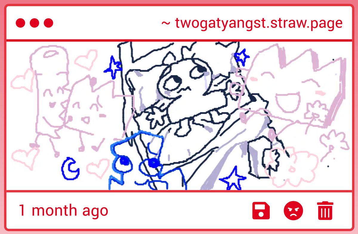 twogatyangst's tweet photo. The Strawpage is BACK!!!
Please check out these lovely works we received :D 

- chimney https://t.co/6i2kqkeUHZ