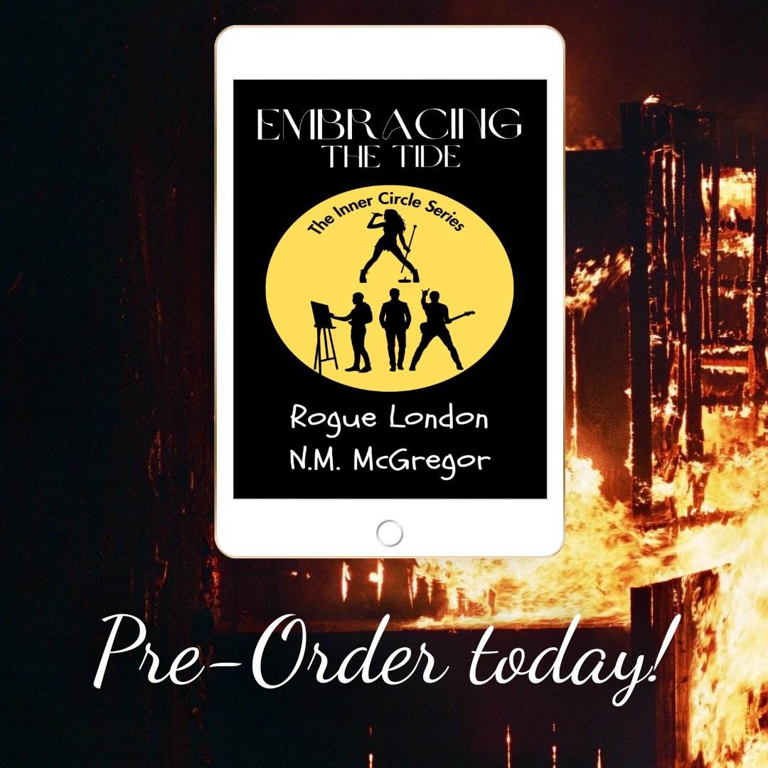 Embracing the Tide by Rogue London &amp; N.M. McGregor is now on Pre-Order!

Releases May 13, 2025
books2read.com/Embracing-the-…

Also Available:
#1 Riding the Tide books2read.com/Riding-the-Tide
#2 Turning the Tide books2read.com/Turning-the-Ti…
@roguelondon08 @rottiebooks