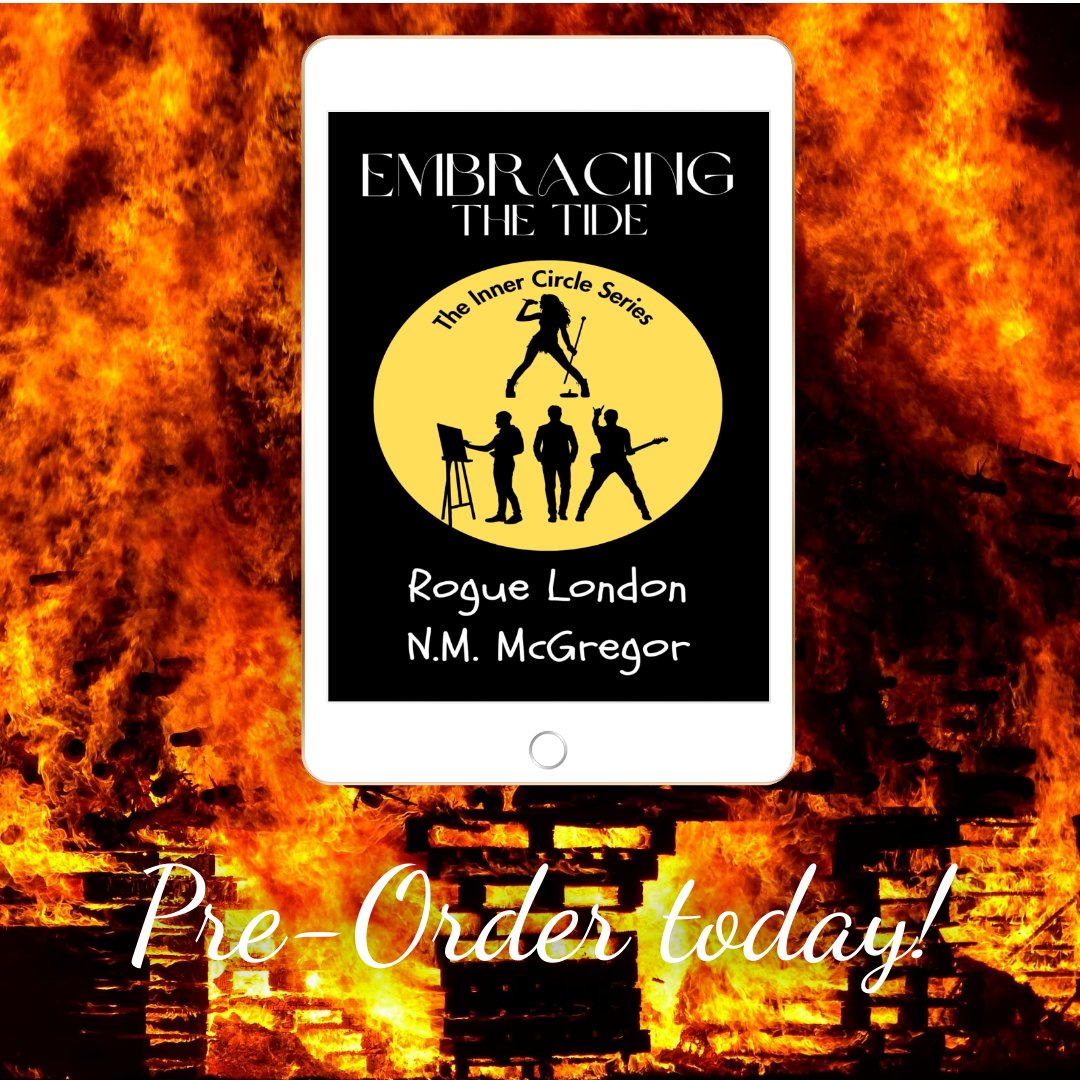 Embracing the Tide by Rogue London &amp; N.M. McGregor is now on Pre-Order!

Releases May 13, 2025
books2read.com/Embracing-the-…

Also Available:
#1 Riding the Tide books2read.com/Riding-the-Tide
#2 Turning the Tide books2read.com/Turning-the-Ti…
@roguelondon08 @rottiebooks