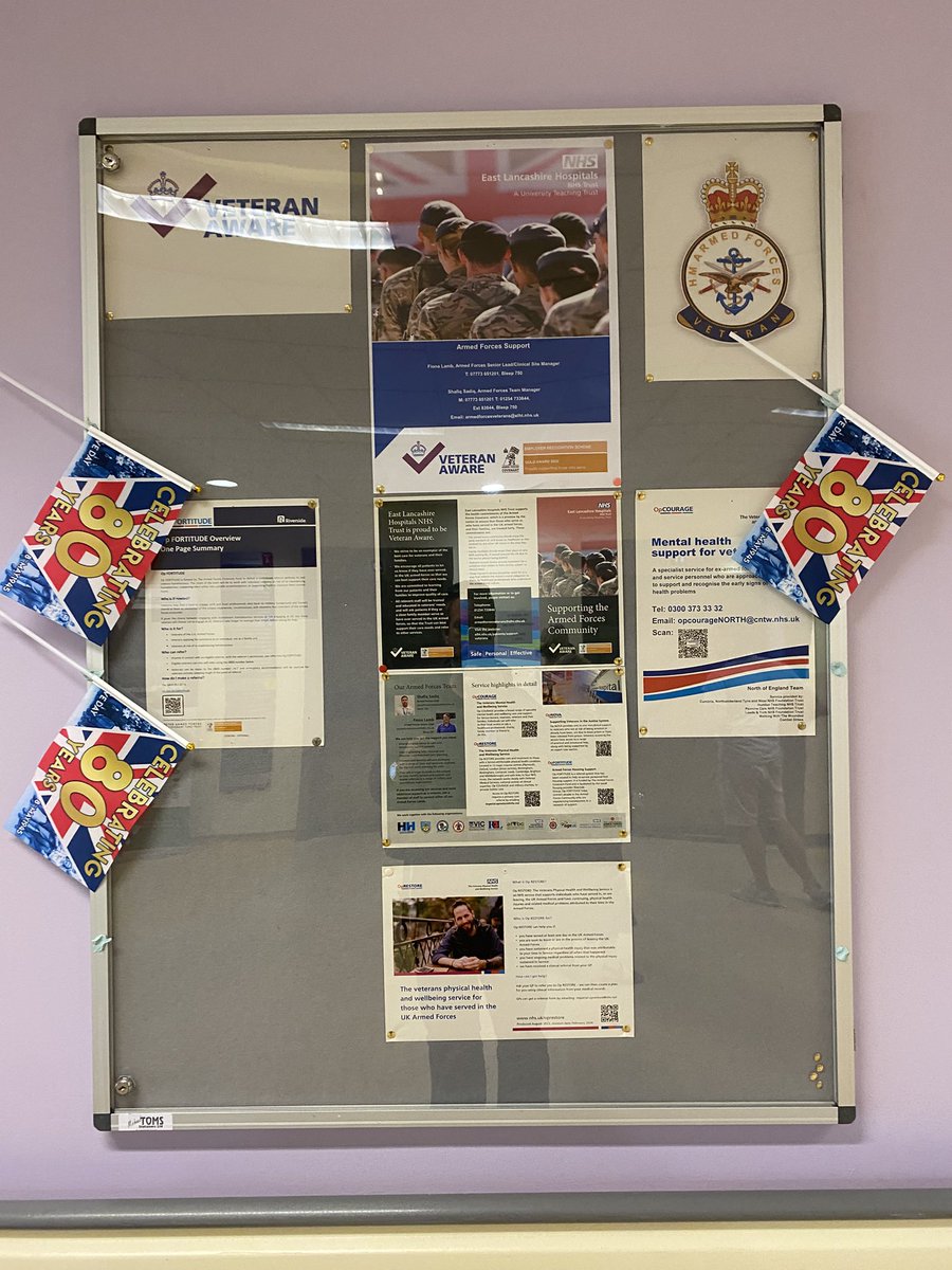 It was an absolute pleasure to deliver a presentation to the Healthcare Assistants as part of their ongoing training at East Lancashire Hospitals NHS Trust

 We were proud to help raise for military veterans and their families, and how to access our services. 

<a href="/ELHT_NHS/">East Lancashire Hospitals NHS Trust 💙</a>