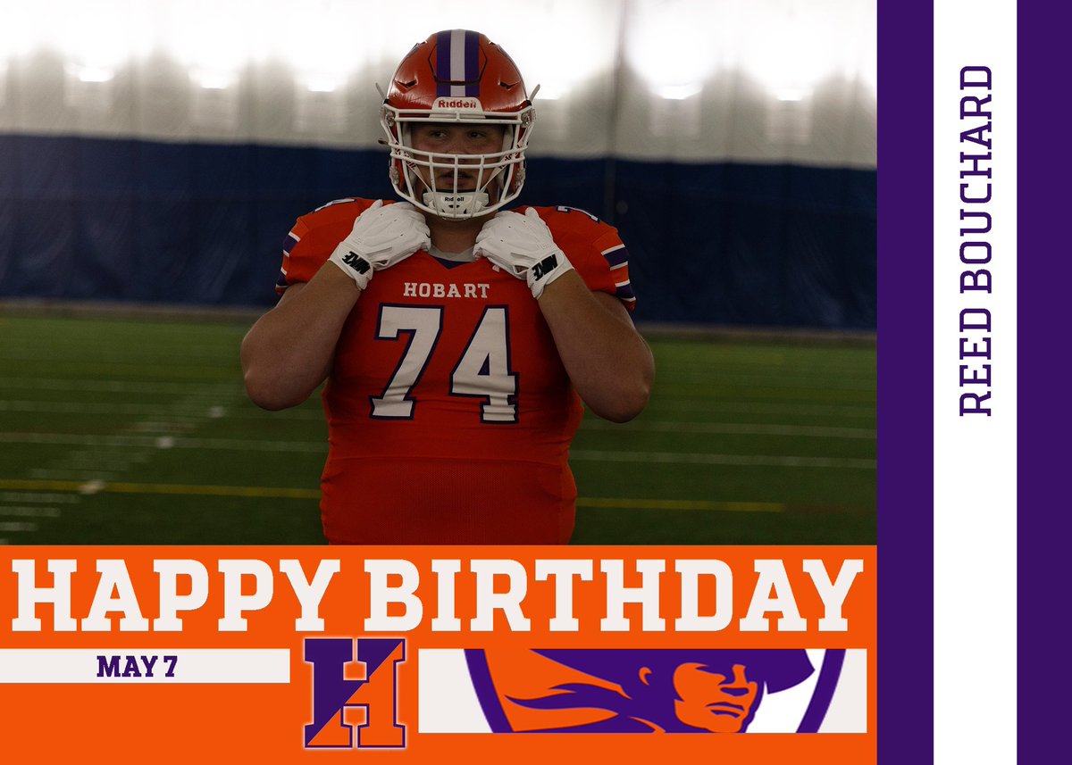 Happy Birthday, Reed! #TheHobartWay