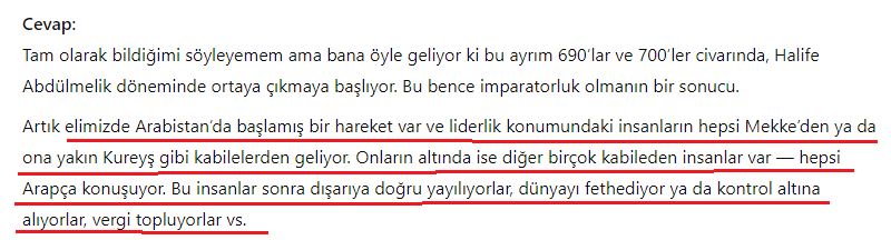 Fred M. Donner revizyonistlerin önde gelen isimlerinden(tartışmalı görüşleri de var)  
Verdiğim bölümlerde Hz.Muhammed ve İslam'ın erken tarihi ile ilgili BİRÇOK İDDİANIN  ne kadar TEMELSİZ VE GEÇERSİZ olduğunu anlıyoruz.  
1.18.58 ve 1.28.46 dan itibaren
youtube.com/watch?v=koVaxb…
