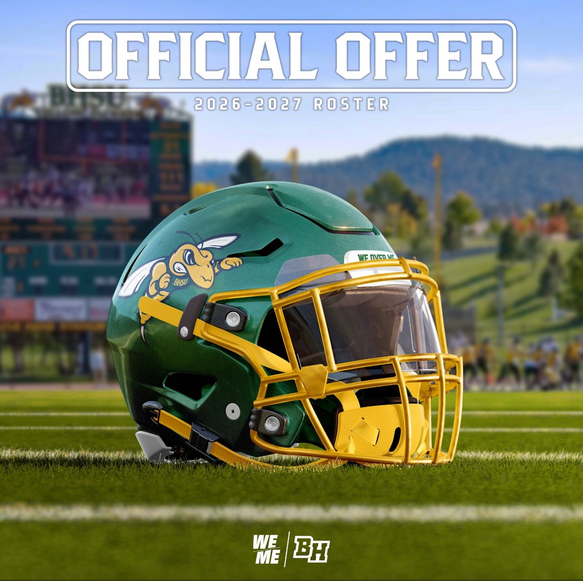 Eaven Rojas (@nothisiseaven) on Twitter photo After a great conversation with <a href="/BreskeJosh/">Coach Breske</a> I am blessed to receive my 1st offer from <a href="/BHSUFB/">BHSU Football</a> !
<a href="/DEdgeFootball/">Desert Edge Football</a> <a href="/AZcoachHenri/">🕸️Coach Henri 🕸️</a> After a great conversation with <a href="/BreskeJosh/">Coach Breske</a> I am blessed to receive my 1st offer from <a href="/BHSUFB/">BHSU Football</a> !
<a href="/DEdgeFootball/">Desert Edge Football</a> <a href="/AZcoachHenri/">🕸️Coach Henri 🕸️</a>
