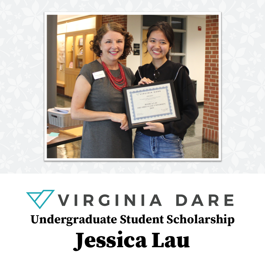 Ohio State Food Science (@osufoodscience) on Twitter photo Congratulations to Jessica Lau who has been awarded the 2025 Virginia Dare scholarship. This scholarship goes to an undergraduate student who has demonstrated a strong interest in a future career in food science and has shown exceptional scholarship & leadership as a student. Congratulations to Jessica Lau who has been awarded the 2025 Virginia Dare scholarship. This scholarship goes to an undergraduate student who has demonstrated a strong interest in a future career in food science and has shown exceptional scholarship & leadership as a student.