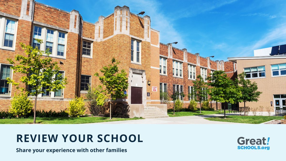 Love your kid’s school? Say so! This #TeacherAppreciationWeek, leave a review on GreatSchools.org to celebrate the educators who make a difference every day. Find your school: bit.ly/2InXsKl

#ThankATeacher #ParentVoices #GreatSchools