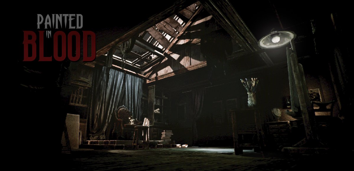 Guesscui's tweet image. will be posting some screenshots from environments every now and then~
starting with our artroom :)