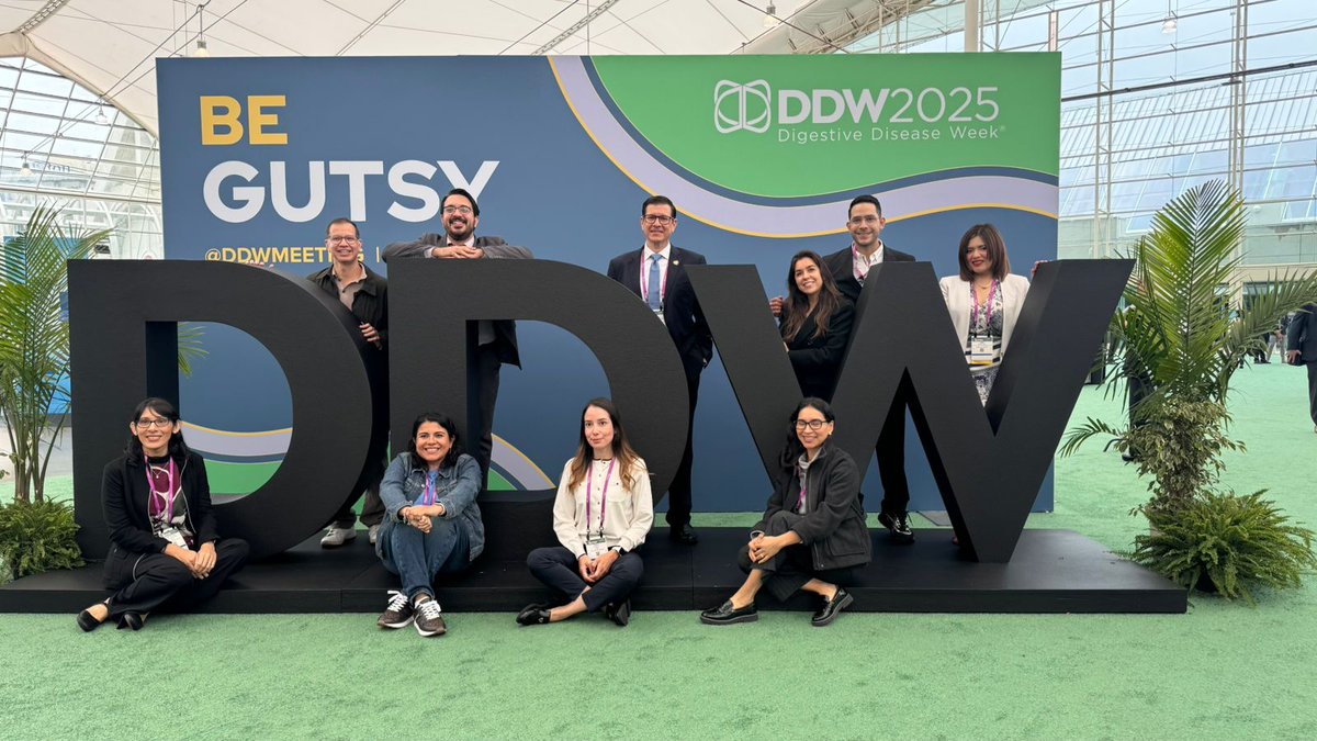 Bryan Priego MD, PhD (@bryanpriegop) on Twitter photo Wrapping up #DDW2025 
Grateful for the chance to meet new colleagues and reconnect with old friends.
Proud of our lab team for presenting 11 abstracts this year.
Already looking forward to #DDW2026
See you in Chicago! Wrapping up #DDW2025 
Grateful for the chance to meet new colleagues and reconnect with old friends.
Proud of our lab team for presenting 11 abstracts this year.
Already looking forward to #DDW2026
See you in Chicago!