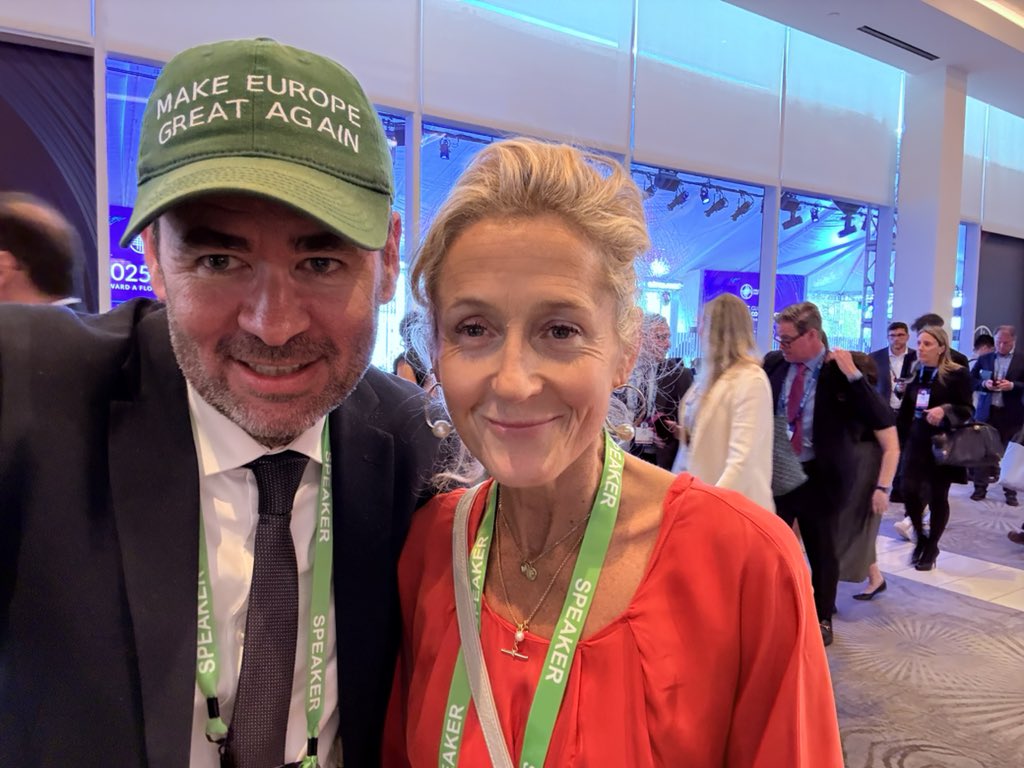 Representatives of Team Europe at the <a href="/MilkenInstitute/">Milken Institute</a> global conference 💪