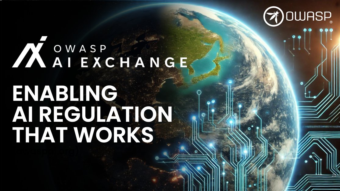 Read how <a href="/owasp/">OWASP® Foundation</a>  is enabling AI regulation that works by bringing in the security community in standardisation. : owasp.org/blog/2025/05/0…
The OWASP AI Exchange: owaspai.org