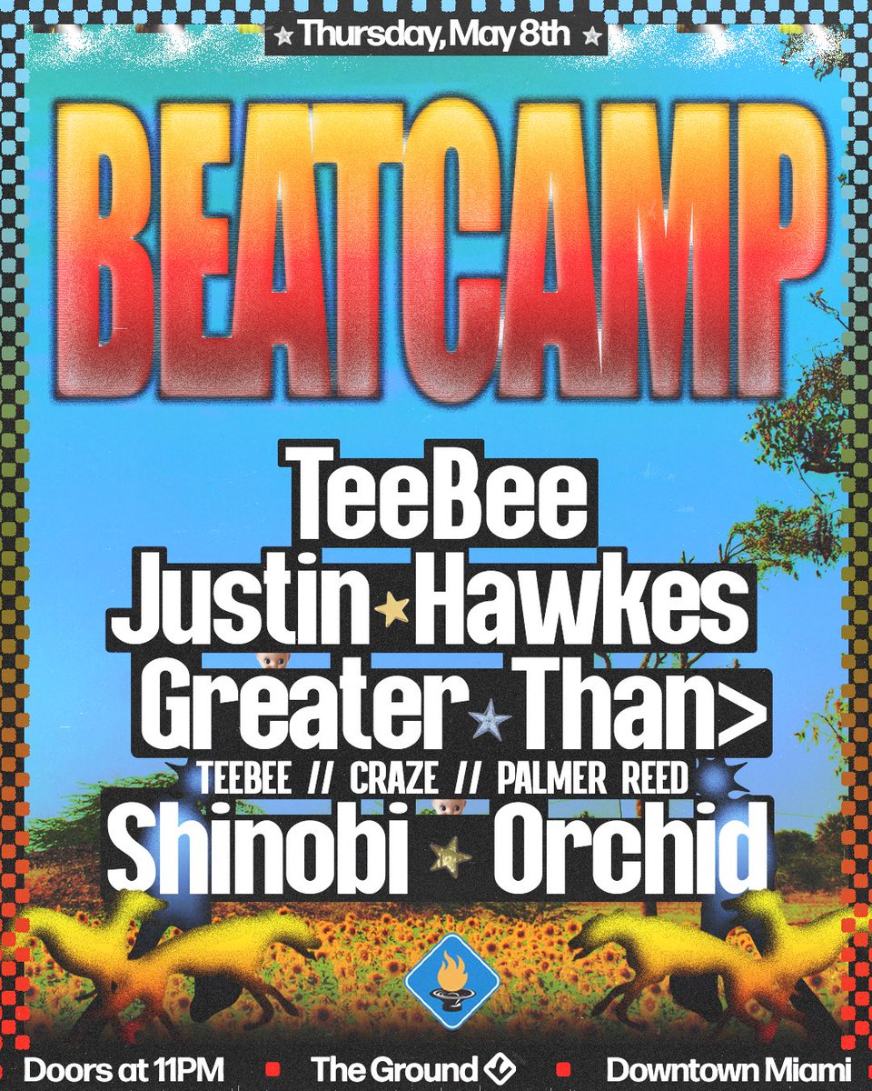 Miami tomorrow!!!at The Ground 🎉🎉