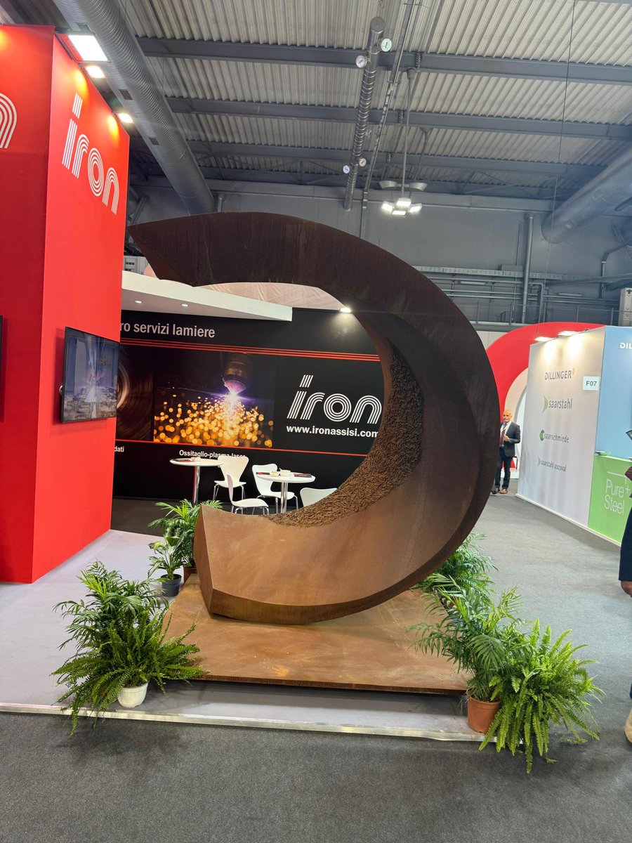MUSEO CAMUSAC (@camusacmuseo) on Twitter photo IRON SpA  presente alla Fiera Made in Steel di Milano con l'opera "Octavia" in acciaio corten dell'artista americana Beverly Pepper  appartenente alla Fondazione Museo Camusac Cassino Museo Arte Contemporanea
<a href="/CAMUSACMUSEO/">MUSEO CAMUSAC</a> <a href="/madeinsteel/">Made in Steel - Conference & Exhibition</a> <a href="/ironspa/">鉄人風呂</a>.assisi IRON SpA  presente alla Fiera Made in Steel di Milano con l'opera "Octavia" in acciaio corten dell'artista americana Beverly Pepper  appartenente alla Fondazione Museo Camusac Cassino Museo Arte Contemporanea
<a href="/CAMUSACMUSEO/">MUSEO CAMUSAC</a> <a href="/madeinsteel/">Made in Steel - Conference & Exhibition</a> <a href="/ironspa/">鉄人風呂</a>.assisi