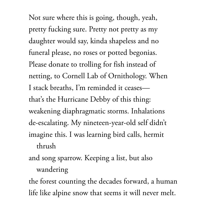 From “Self-Elegies”by Martha Silano 💔
