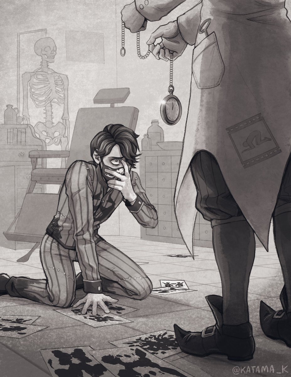 Must’ve seen something crazy in those inkblots