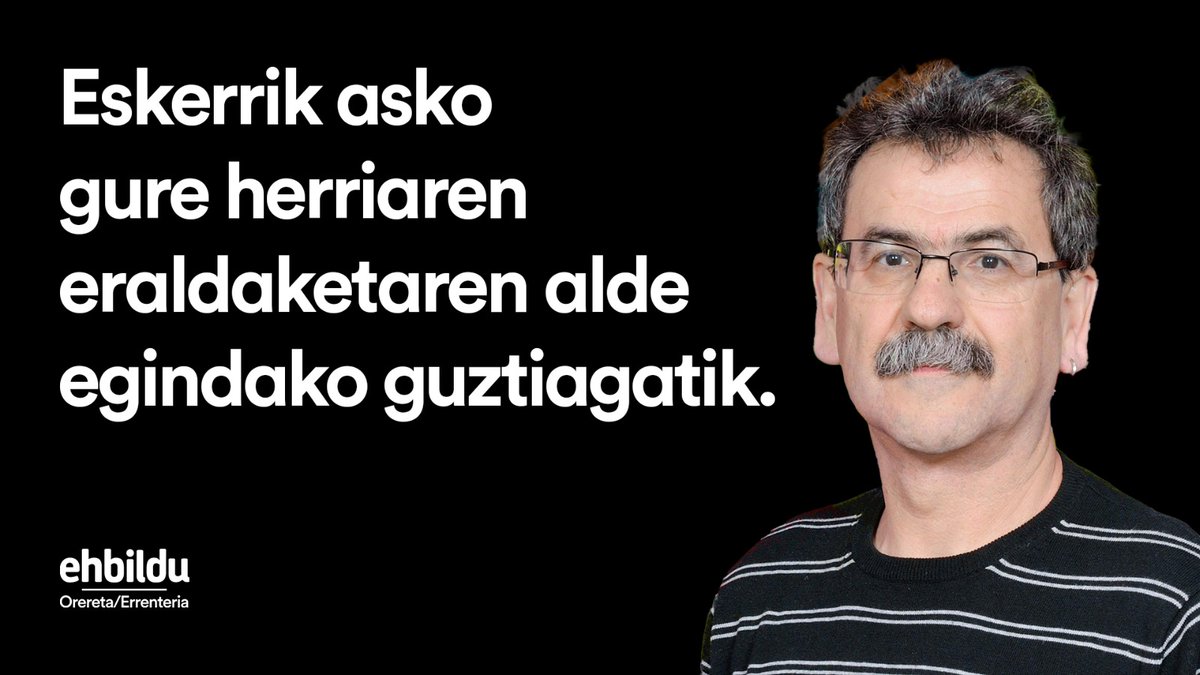 Zuri esker herri hobea gara.
Lurrak leun har zaitzala, Iñaki.
Adiorik ez 💔