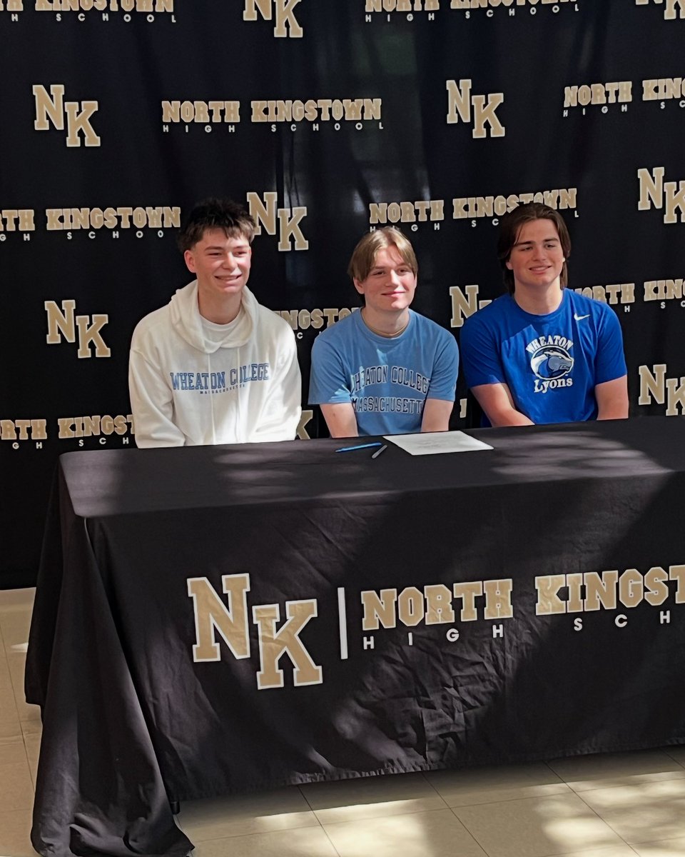 Signing Day for three excellent student athletes coming to Wheaton College (MA), and Wheaton Men’s Volleyball, in the fall!