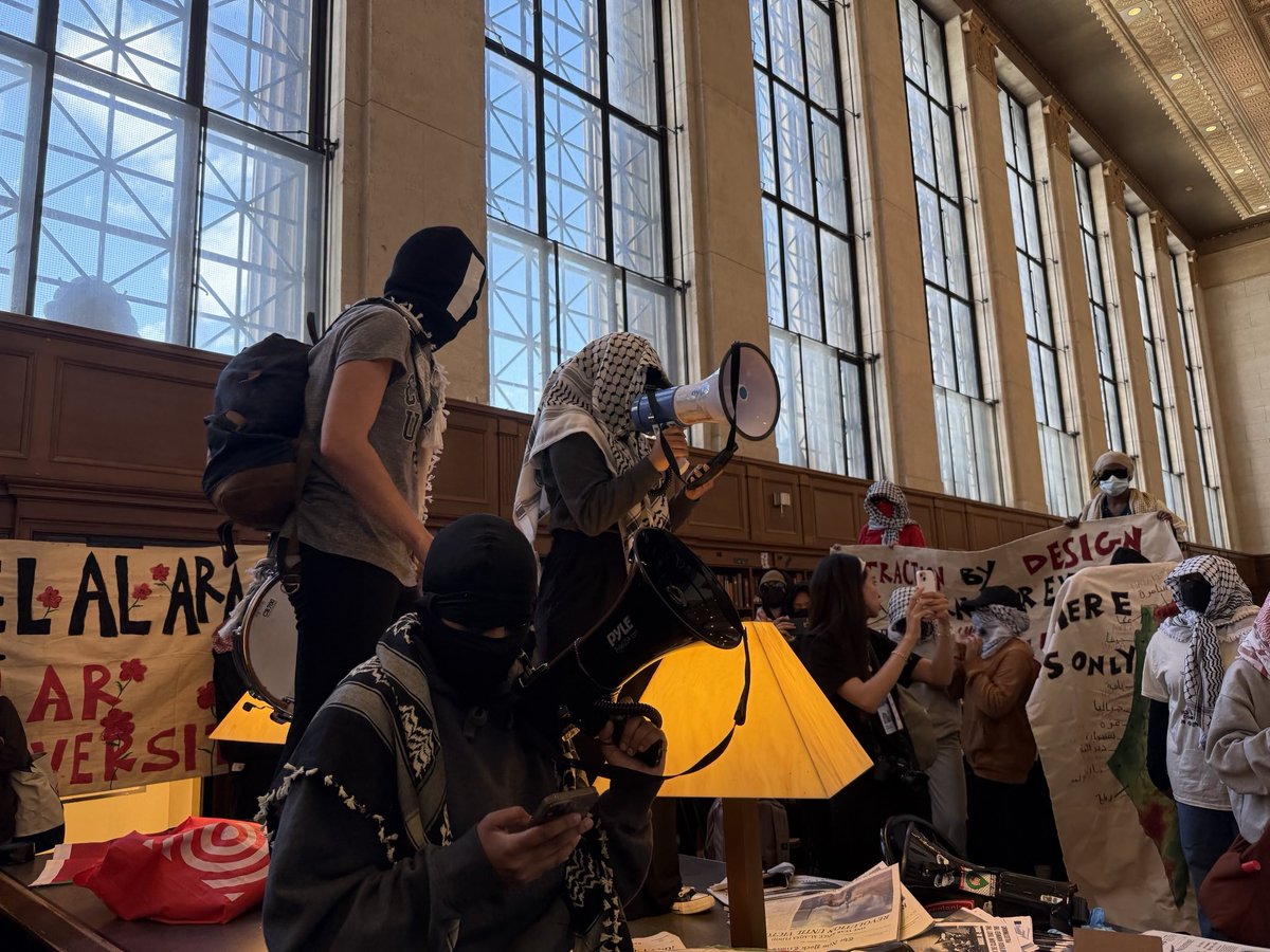 POV: chanting with your comrades in the liberated zone