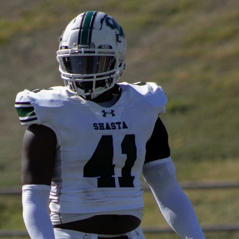 2025 (<a href="/Shastaknightsfb/">Shasta College FB</a>) JUCO DE <a href="/jabrayann/">Jabrayan Richburg</a> was offered by West Texas A&amp;M 
HL hudl.com/video/3/156786…