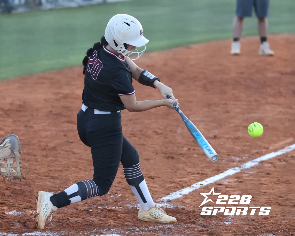 228Sports's tweet image. Photo gallery from Game 1: #EastCentral Lady Hornets edge out #NorthPike 1-0 in a tight playoff opener. 📸 Randy Whitley / #228Sports