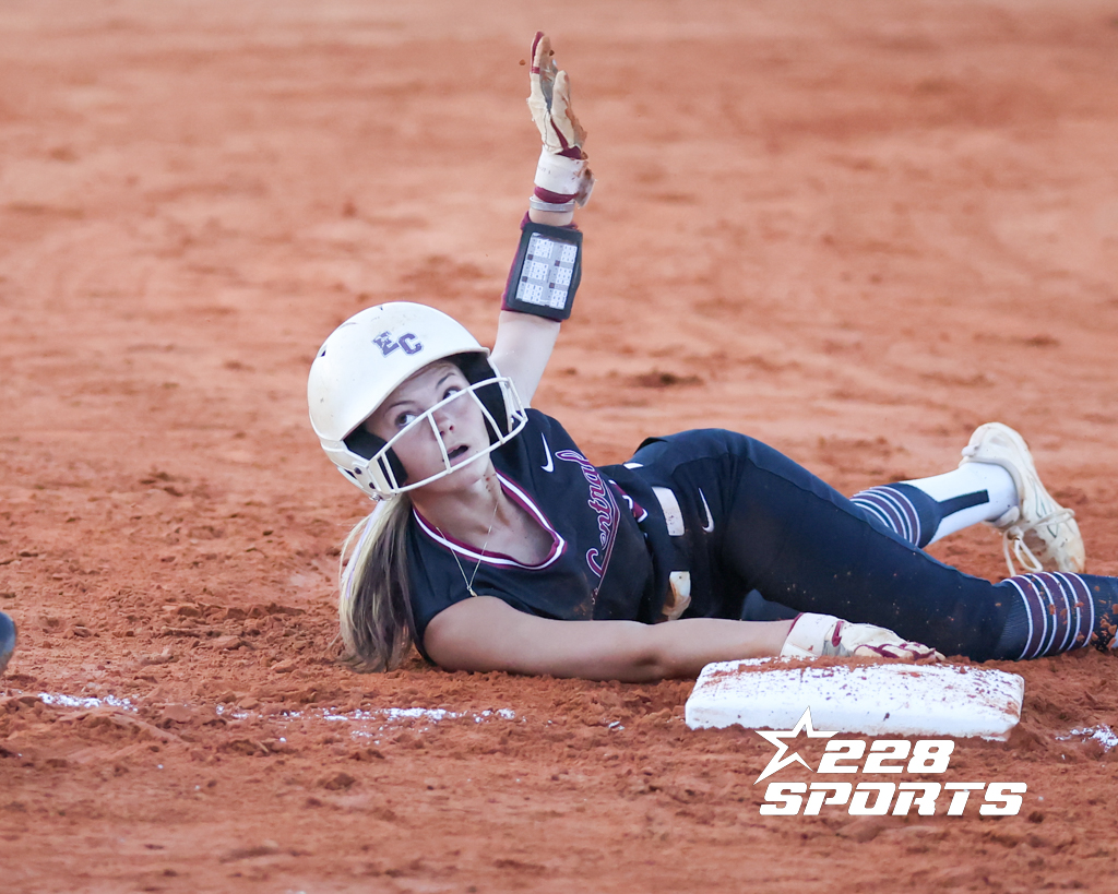 228Sports's tweet image. Photo gallery from Game 1: #EastCentral Lady Hornets edge out #NorthPike 1-0 in a tight playoff opener. 📸 Randy Whitley / #228Sports