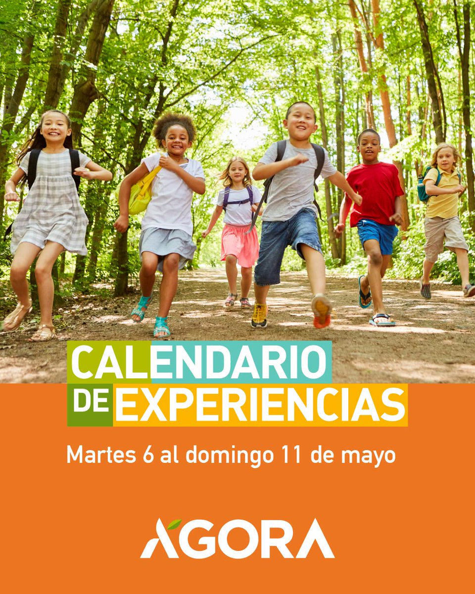 Esta semana en Ágora, el clima nos inspira a cuidarnos y disfrutar en familia.👨‍👩‍👦‍👦

 Accede a nuestro link y conoce nuestro calendario de experiencias: 

instagram.com/p/DJU-KqsJTqE/…