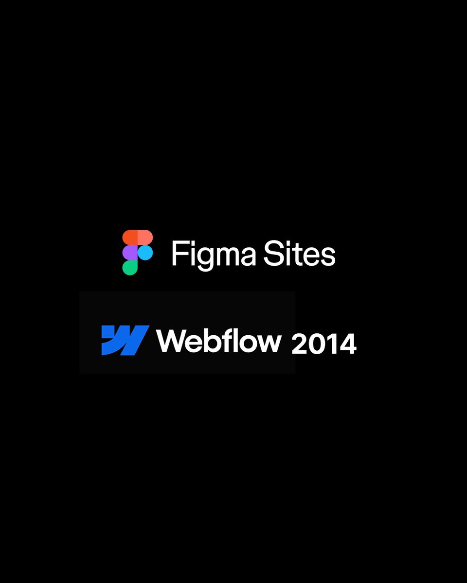 masterflowmaker's tweet image. Remember when @webflow did NOT have a CMS back in 2014.

Well, that&apos;s @figma Sites today.

Want to make sure we all have a clear context.

You&apos;re welcome!