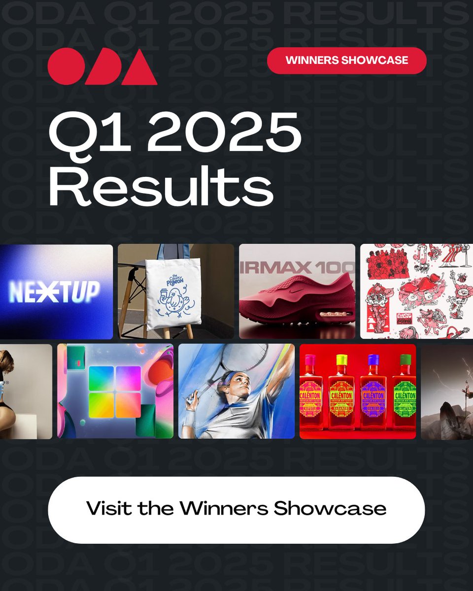 Our Q1 2025 Winners Are Live! 🏆
⁠
A huge congratulations to all of this quarter’s winners, the level of talent, craft, and creativity continues to raise the bar.⁠

onlinedesignawards.com/winners
⁠
#ODA #OnlineDesignAwards #ODAQ12025