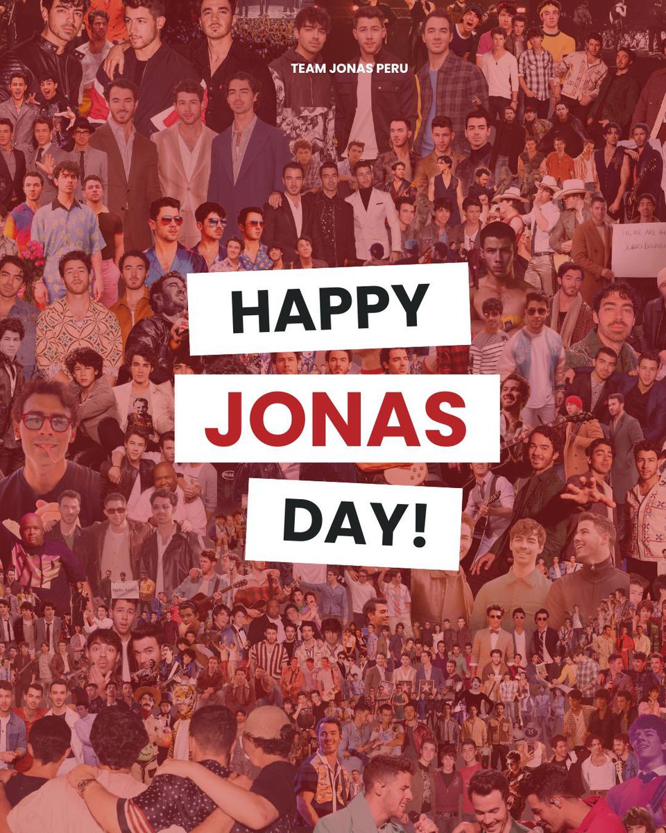 teamjonasperu's tweet photo. 7:05 ♥️
Feliz día a toda la comunidad Jonatic!
Nos sentimos tan orgullosas de nuestros chicos @jonasbrothers.
20 años con ellos y para siempre!!
#JonasBrothers #JONAS20 #KevinJonas #NickJonas #JoeJonas #JonasFans #Jonatics #Latam #Peru https://t.co/wMjgsy3B16