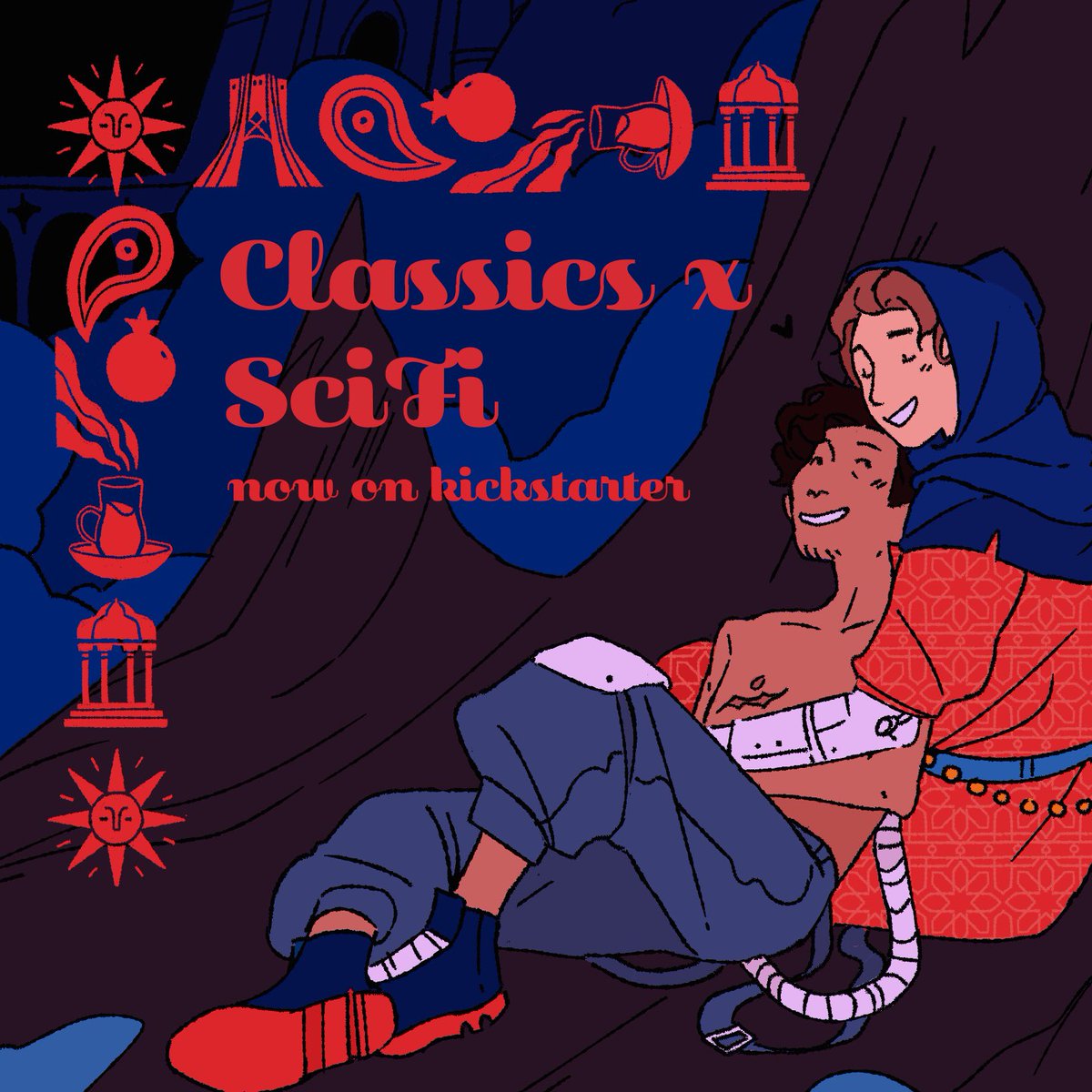 runefruit's tweet image. Thing I drew for @Nova_Mali ‘s sci-fi project!