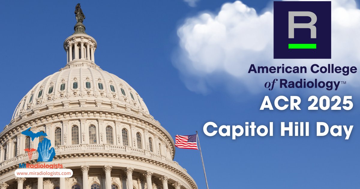 🏛️ ACR 2025 Capitol Hill Day!

Radiologists are heading to Capitol Hill to speak up for patients and policies.
#RAdvocacy is at the heart of what we do — because patients deserve better.

#ACR2025 #RadiologyAdvocacy #MiRadiologists #ACR #Radvocacy #FocusedForward