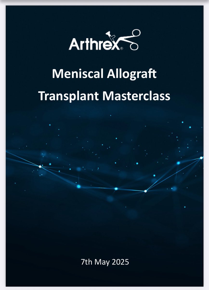 MyKneeSurgeon's tweet image. Just wrapped up a top-notch meniscal allograft transplant session at ArthroLab. Brilliant faculty, flawless setup, and loads of practical takeaways for the OR. Thanks to all involved! #Ortho #SportsMedicine #SurgeryTips