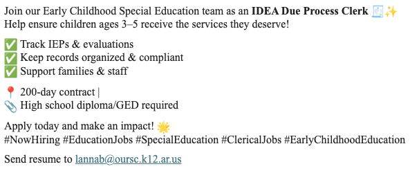 OUR Educational Coop tweet media