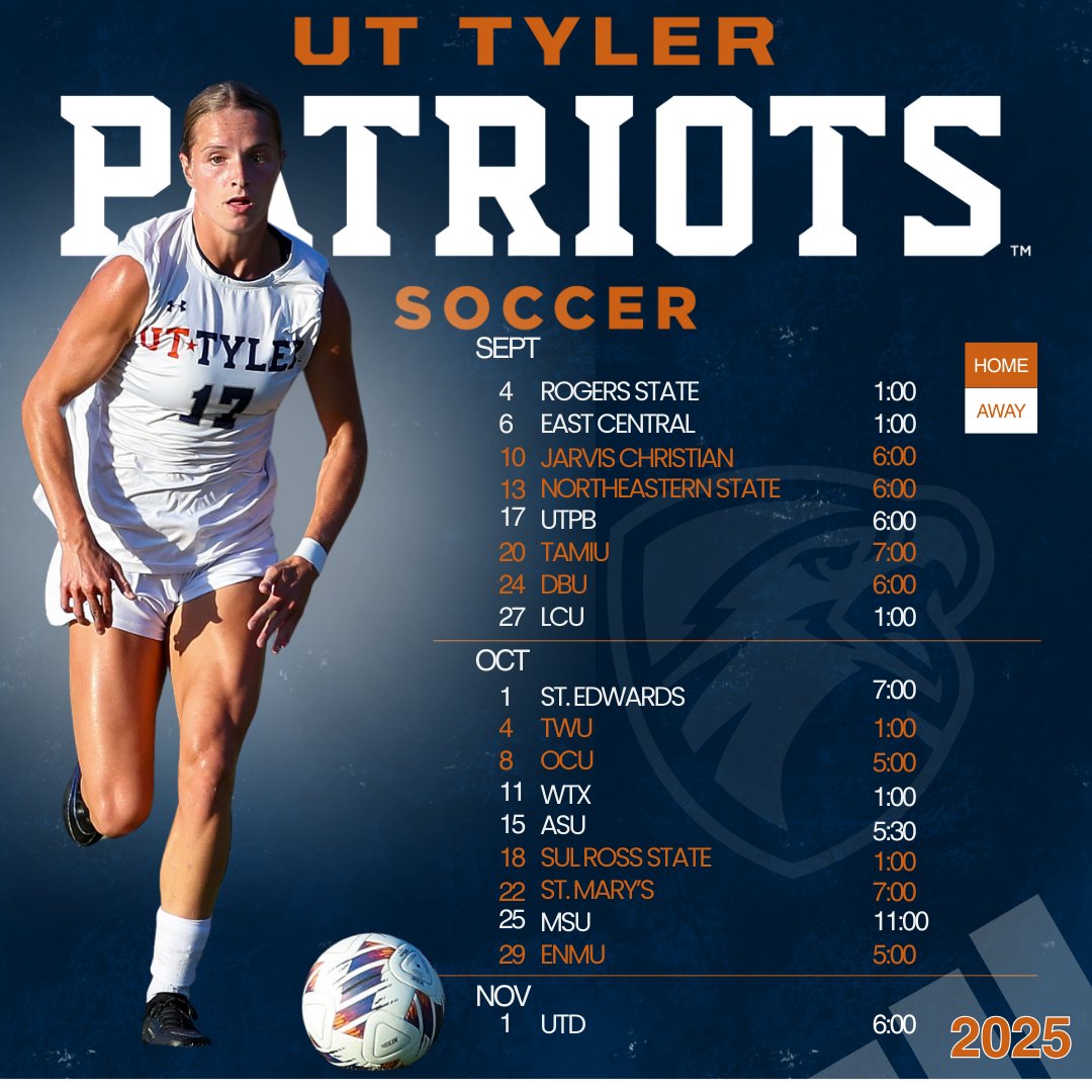 Our 2025 schedule is out! #BuildTheShip