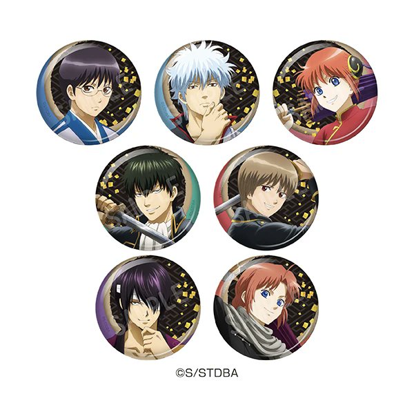 銀魂 坂田銀時 缶バッチ ファミマ まとめ売り 缶バッジ メルカリ