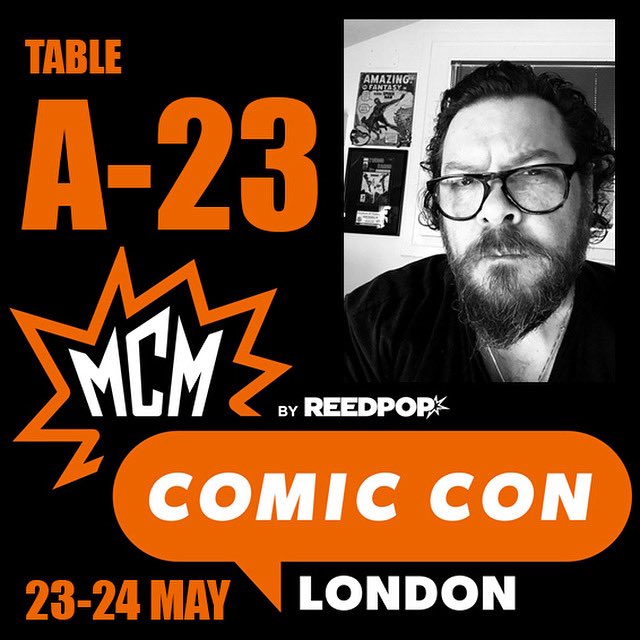 First time at MCM London Comic Con. See you there. #scottscollectables #MarcoChecchetto #comics #comicon
