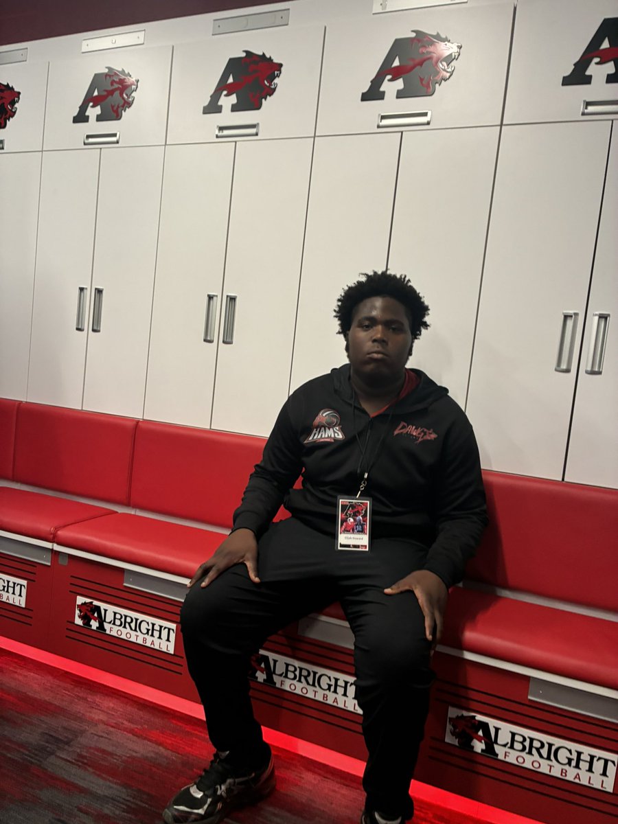 Elijah Howard (@elijahhoward56) on Twitter photo i had a great junior day visit at <a href="/Albright_FBall/">Albright Football</a> this past weekend i had a great junior day visit at <a href="/Albright_FBall/">Albright Football</a> this past weekend