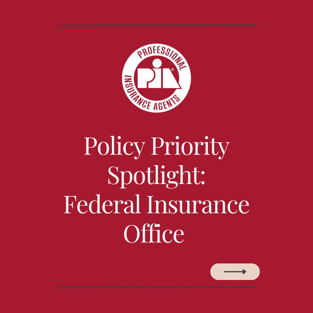 PIANational's tweet image. In 2016, PIA became the first national insurance association to call for the repeal of the Federal Insurance Office. As an ongoing threat to the state insurance regulatory system, PIA remains at the forefront of efforts to repeal or reform the FIO.
