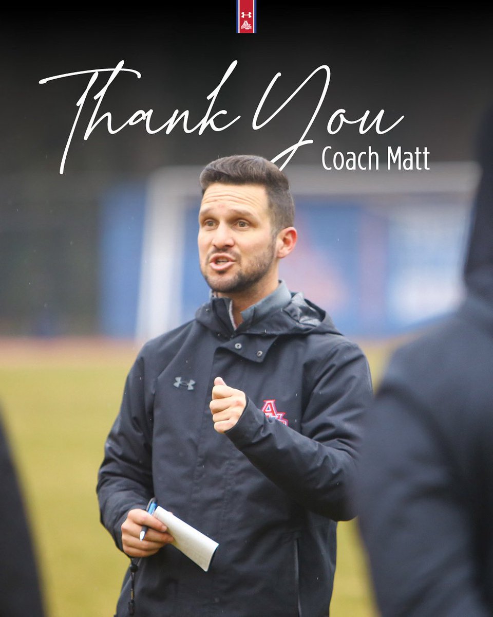 Thanks for four great years, Coach Matt! 

Wishing you all the best at VCU. ❤️

Sneak peek of the schedule says we’ll see you August 21… 👀