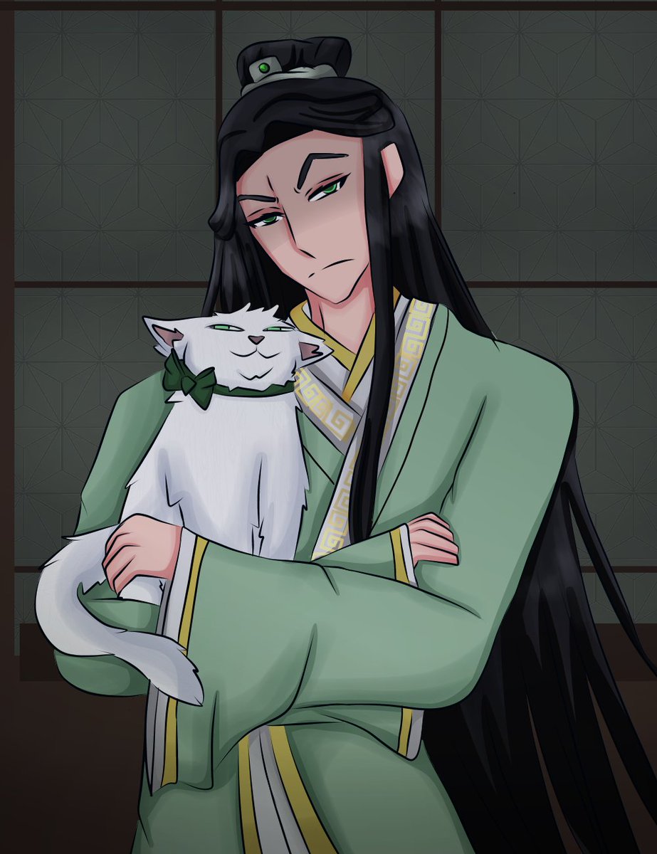 2strawberry4you's tweet photo. Cat yuan and shen jiu  are such cute fan #svsss #scumbagvillain #shenjiu #shenyuan https://t.co/1n97oODBeq