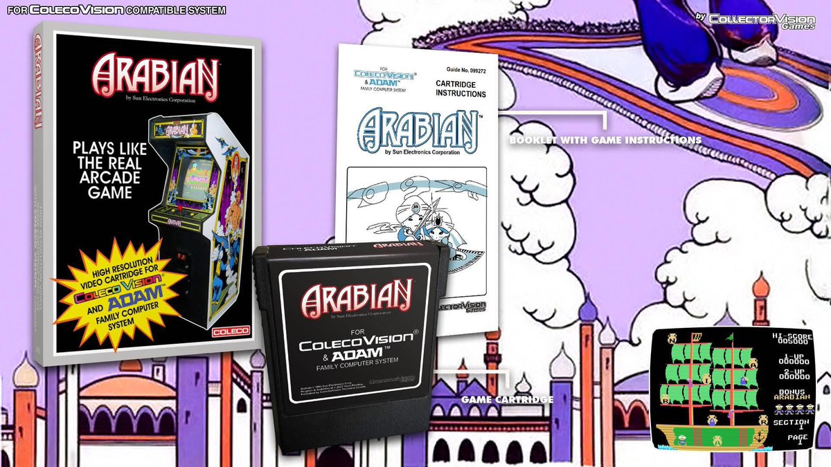 Two BRAND NEW ColecoVision games available on our website. 

Get them now!

collectorvision.com/store/product-…