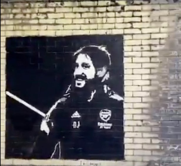 As soon as the paint dried on this monstrosity Arsenal's set piece curse was cast