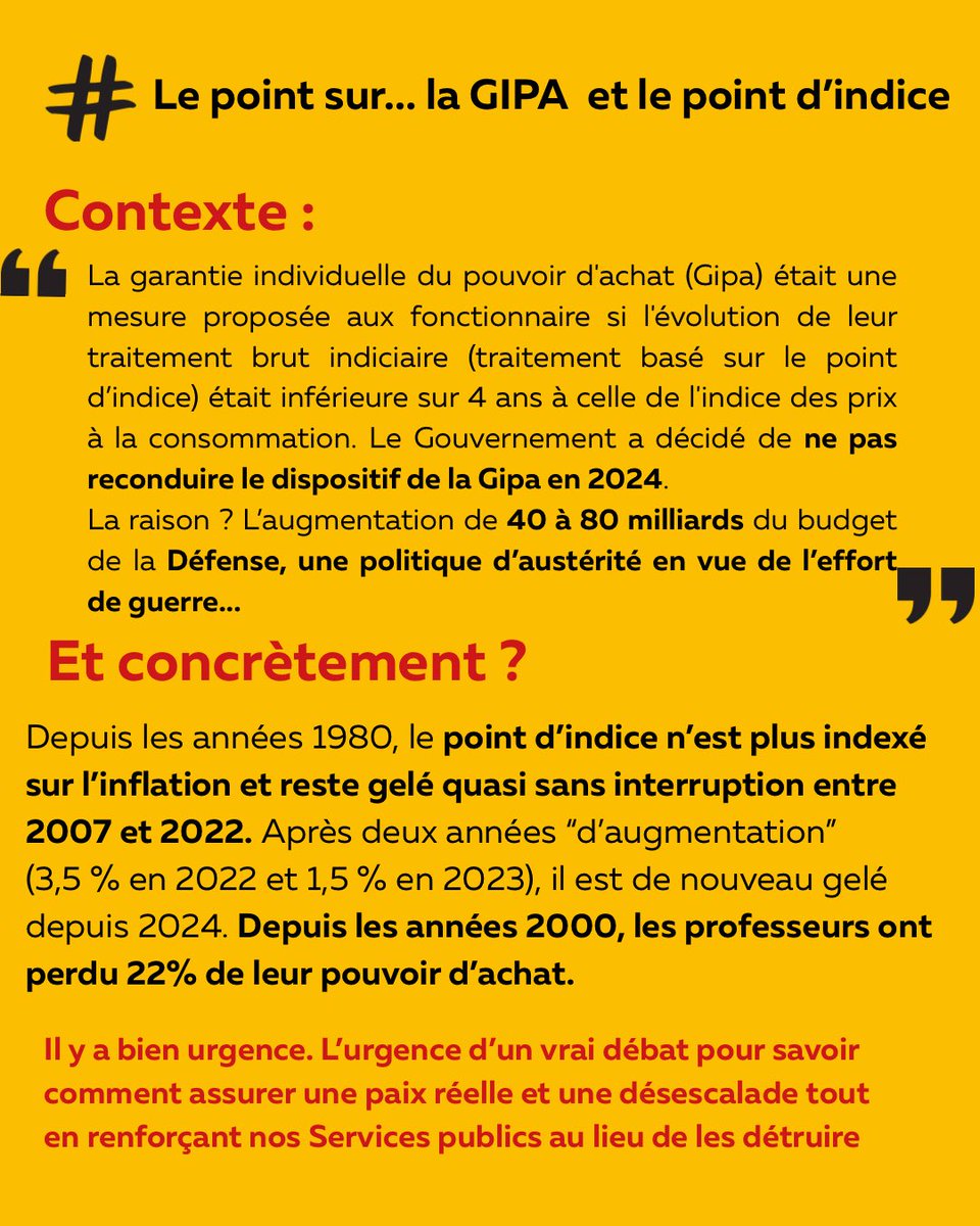 Indécis•e•s sur la #greve du #13mai ? La #cgt #Educ vous rappelle le contexte qui pousse à se mobiliser. Rdv 14h30 Porte de Paris à #Lille !